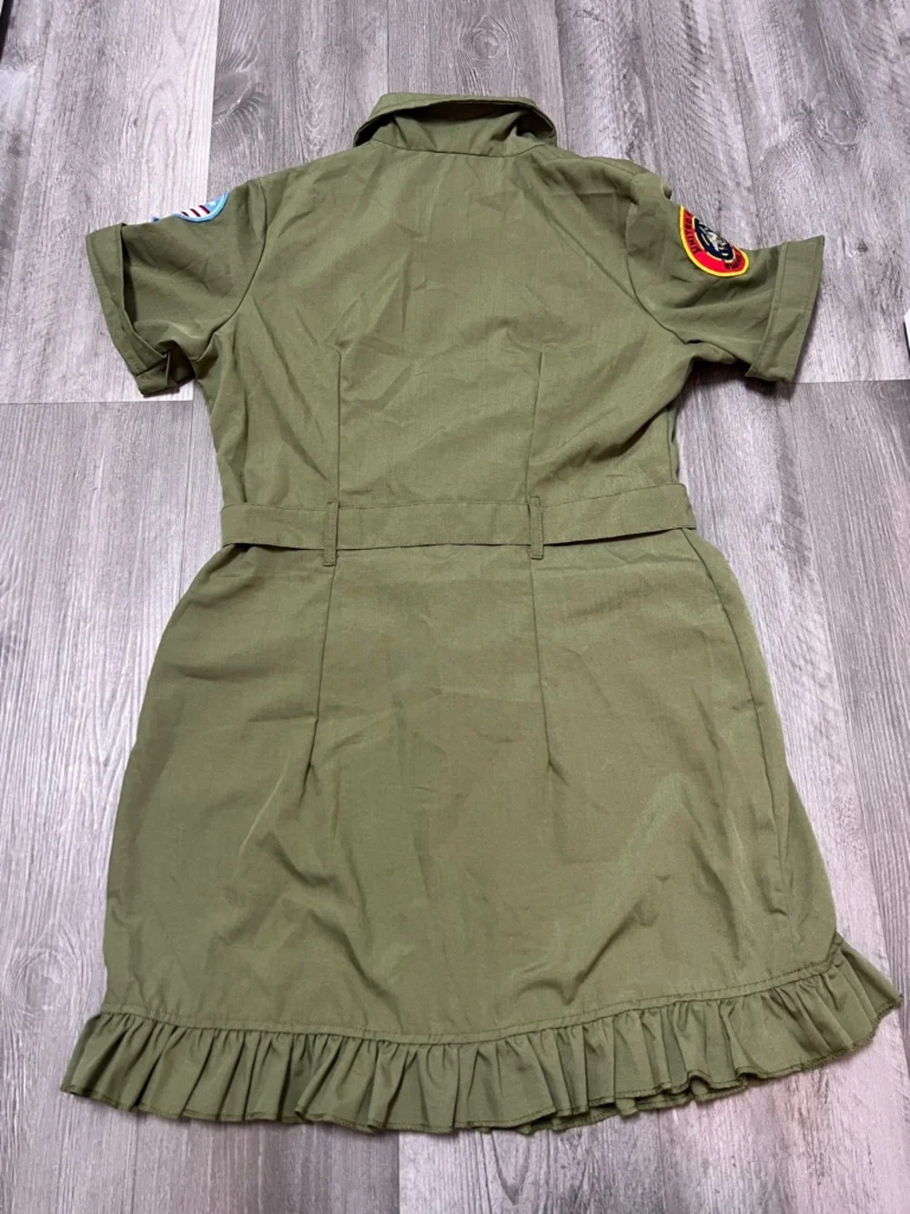Leg Avenue womens Licensed Top Gun Flight Dress Costume/ size Large - Picture 4 of 12